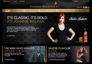 Johnnie Walker website