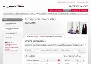 Scottish Widows - Income Replacement Tool