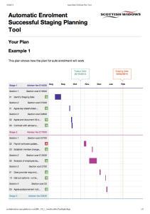 Automatic Enrolment Planning Tool